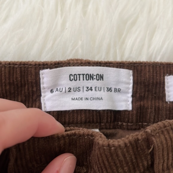 corduroy flare jeans - Picture 3 of 4